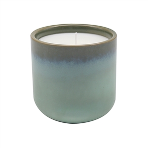 DUE APR Ceramic Tall Candle Pot - Cashmere & Silk