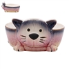 DUE MAR Faithful Friends Ceramic Bowl - Cat