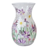 DUE MAR Hand Painted Vase - Daisies 18cm