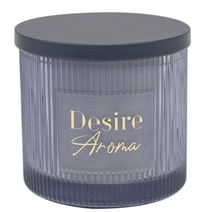 Desire Aroma Candle Jar - Amber & Sandalwood