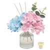 Artificial Flower Diffuser - Blue And Pink