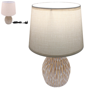 Elements Table Lamp - Cream