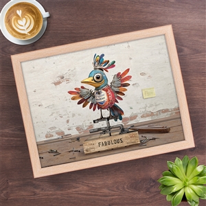 Scrap Animal Laptray - Bird