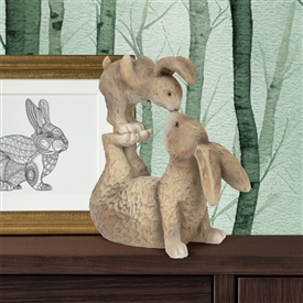 DUE MAR Hatty & Harry Hares Playing