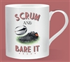 Scrum and Bare It Rugby Mug
