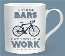 Behind Bars Cycling Mug