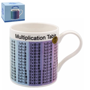 Multiplication Table Mug