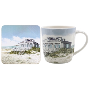 DUE APRIL Sea Breeze Mug And Coaster