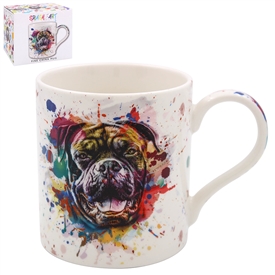 Graffiti Animal Mug - Bulldog