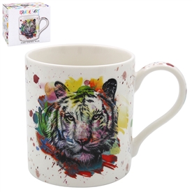 Graffiti Animal Mug - Tiger