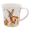 Feather & Fur Ceramic Mug - Hares