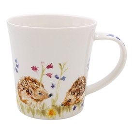 Feather & Fur Ceramic Mug - Hedgehog