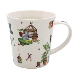 DUE FEB Green Fingers Ceramic Mug 12cm