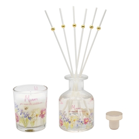 Mum Candle And Diffuser Set
