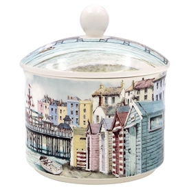 DUE MAR Sandy Bay Ceramic Sugar Bowl 10cm