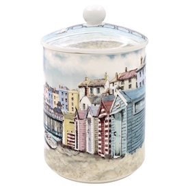 DUE MAR Sandy Bay Ceramic Canister 17cm