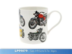 DUE MAY Classic Motorbike Fine China Mug