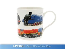 DUE MAY  Classic Train Fine China Mug