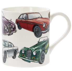 Classic Cars Mug 13cm