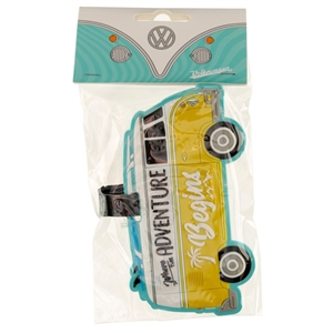 Yellow Volkswagen Luggage Tag