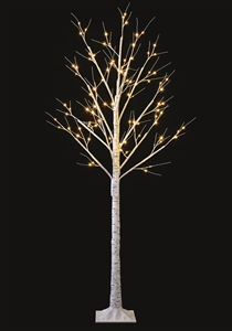 1.5m LED Birch Tree