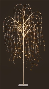 216 Warm White LED Lit Willow Tree 1.2m