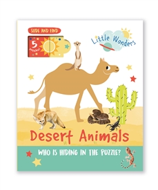 Little Wonders Slider Puzzle Book - Desert Animals