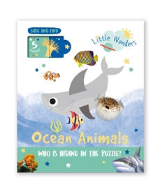 Little Wonders Slider Puzzle Book - Sea Animals
