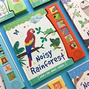 Little Wonders Sound Book - Noisy Rainforest