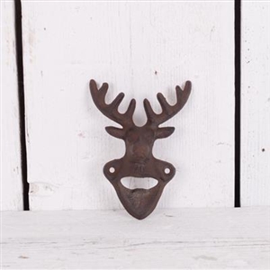 Wall Mounted Cast Iron Stag Bottle Opener