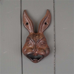 Wall Mounted Cast Iron Hare Bottle Opener