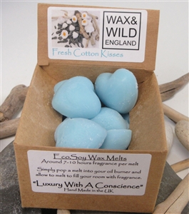 Box of 20 Soy Wax Melts - Fresh Cotton Kisses