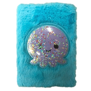 Octopus Fluffy Notepad