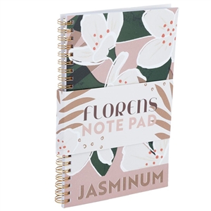 Florens Jasminium A5 Notepad