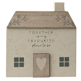 Moments House Plaque -Together 10cm