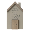 Moments House Plaque -Home Story 9cm