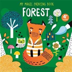 Magic Painting Activity Book - Forest