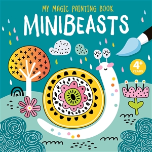Magic Painting Activity Book - Bugs