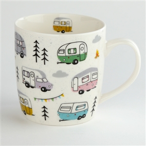 Porcelain Caravan Mug