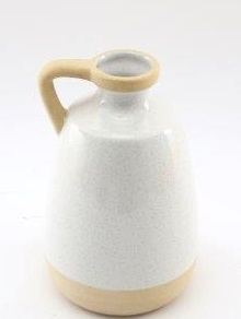 Ceramic Vase With Handle 20cm