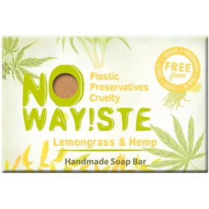 NO WAY!STE Handmade Soap Bar - Lemongrass & Hemp