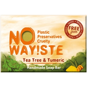 NO WAY!STE Handmade Soap Bar - Tea Tree & Turmeric