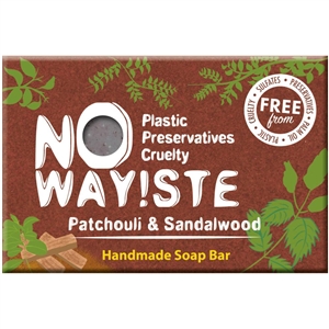 NO WAY!STE Handmade Soap Bar - Patchouli & Sandalwood