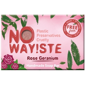 NO WAY!STE Handmade Soap Bar - Rose Geranium