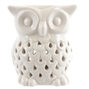 White Ceramic Owl Burner 11cm