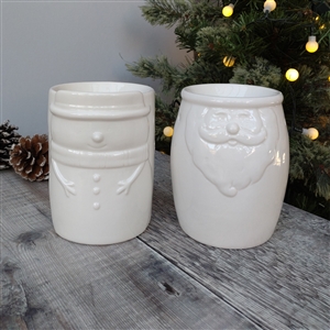 Santa/Snowman Oil Burner - 2 Assorted