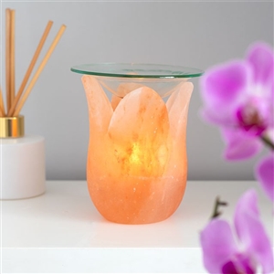 Flower Shaped Salt Oil Burner 1kg