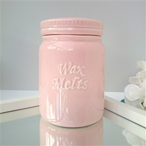 Ceramic Wax Melts Storage Jar