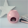 Large Ball Ceramic Wax Melter - Pink