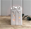 White Ceramic Present Box Wax Burner 12cm